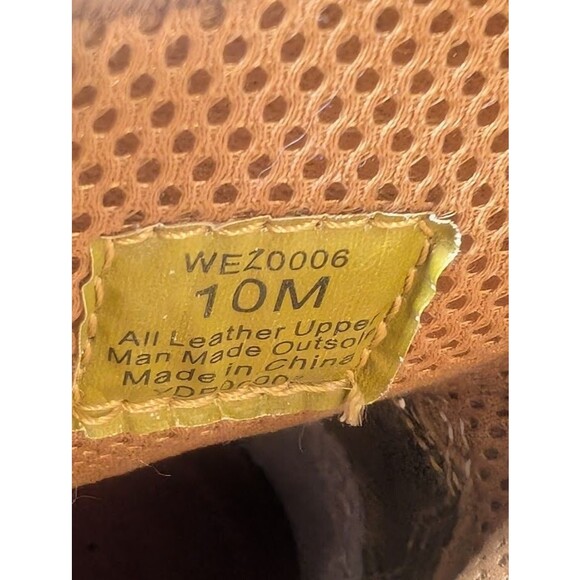 Twisted X Western Boots EZ Rider Womens Size 10M Teal Tan Round Toe WEZ0006 - Picture 15 of 15